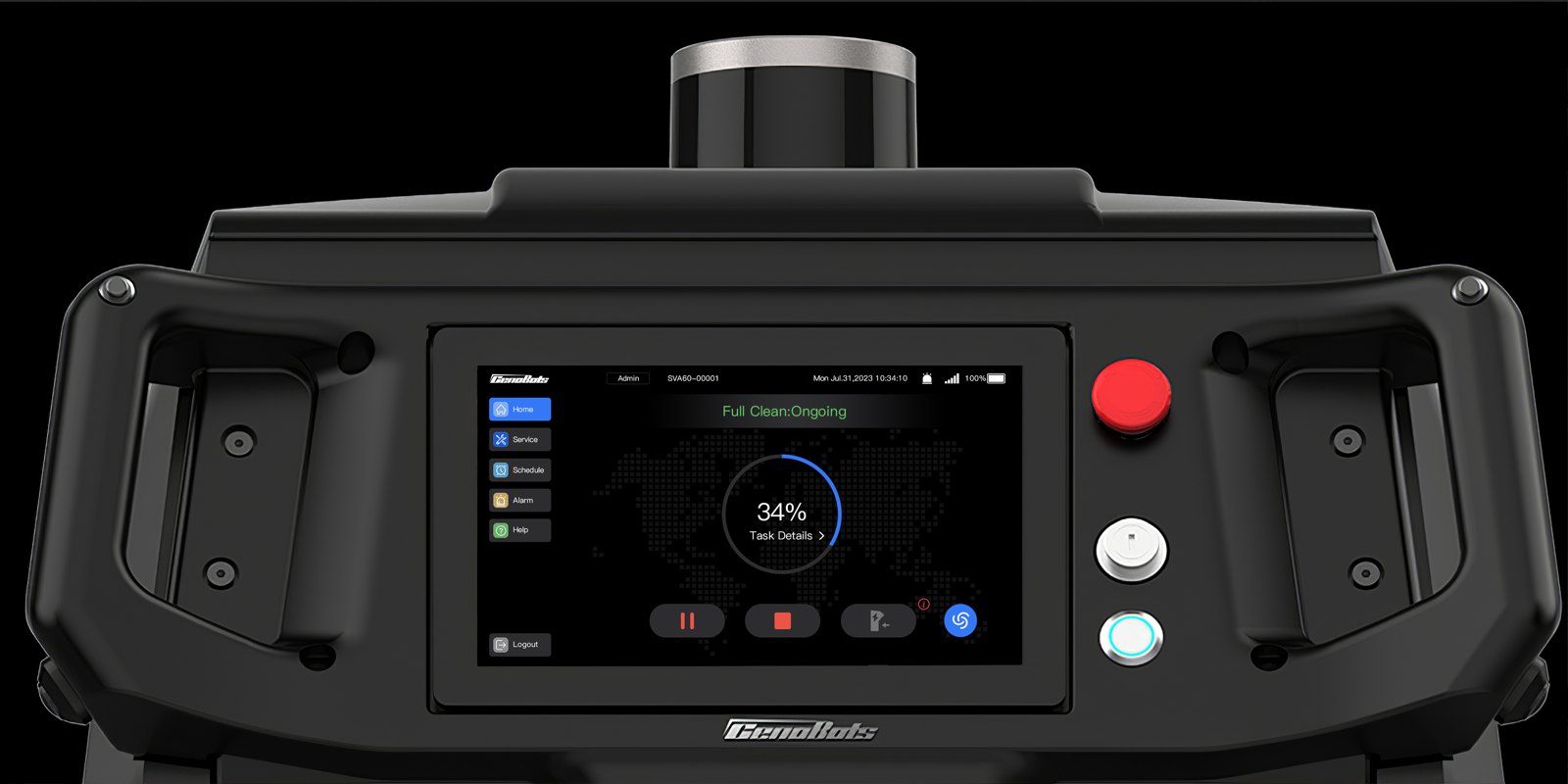 จอสัมผัสควบคุมของ Cenobots L50
