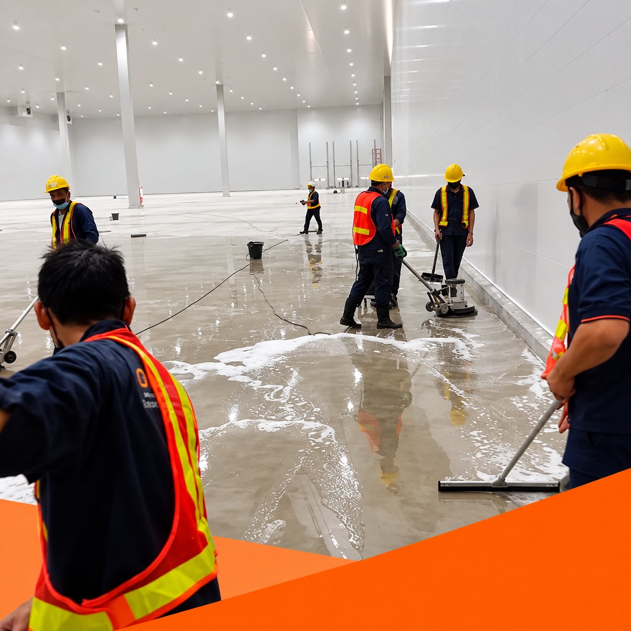 บริการ Big Cleaning โรงงาน
